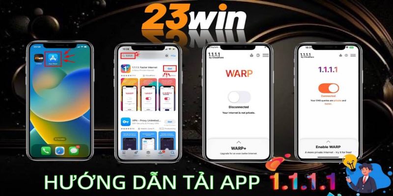 Hướng dẫn tải app 23WIN